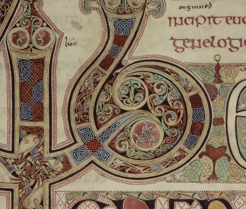 Gospel-book ('Lindisfarne Gospels') (Cotton MS Nero D IV), c 700.