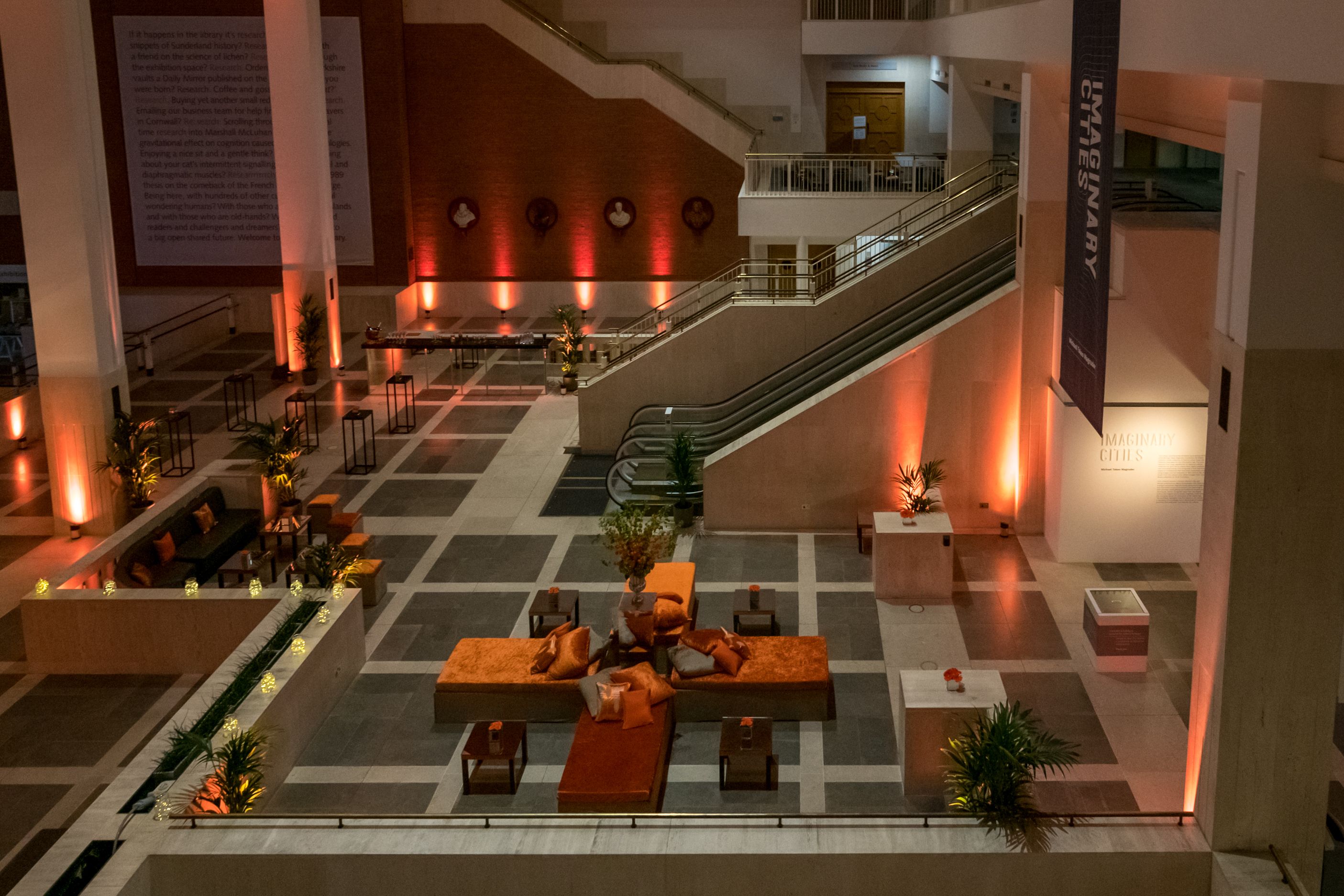 Upper Ground Floor of the British Library.