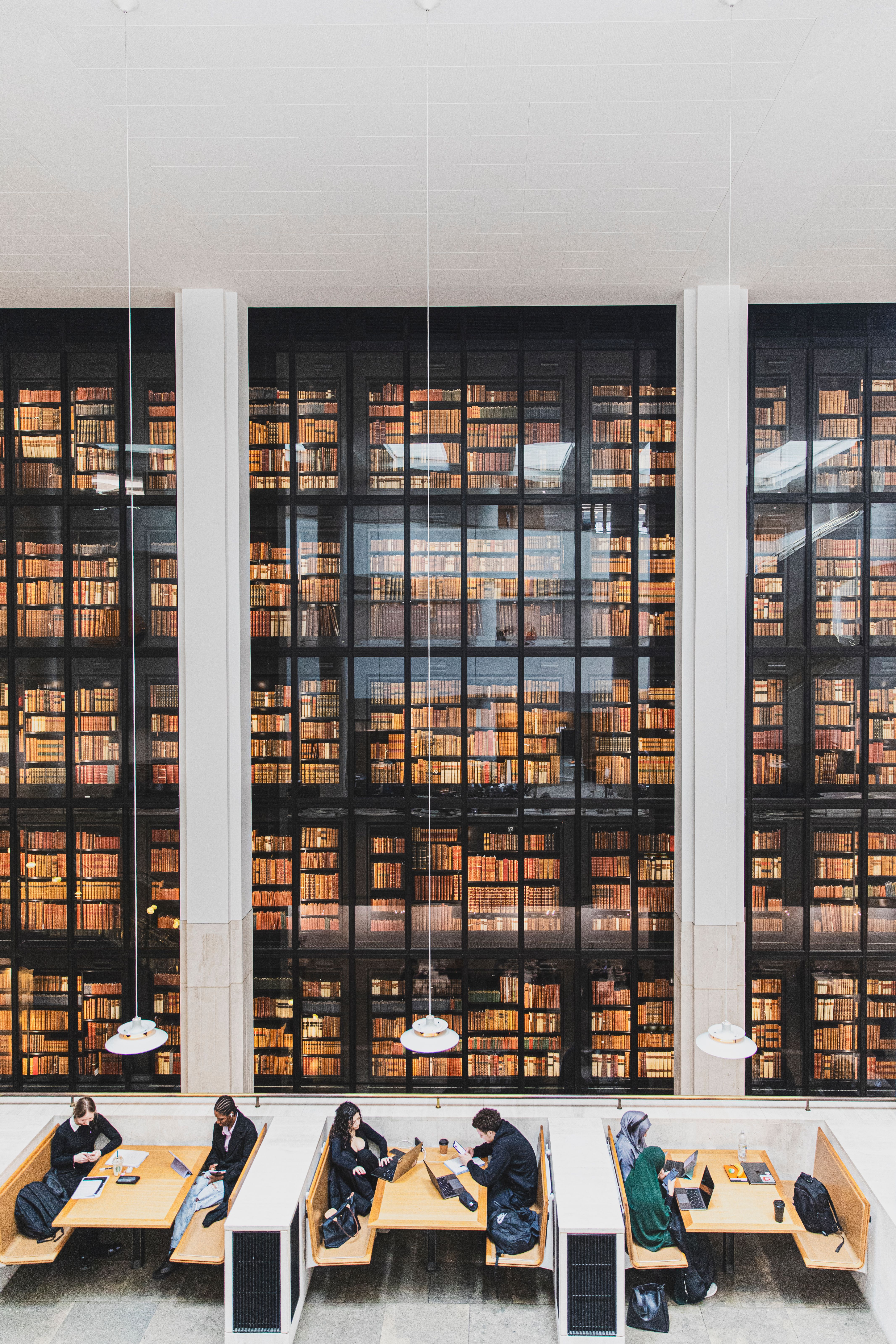 King's Library Tower and restaurant at the British Library