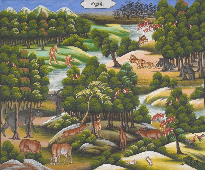 World of animals.