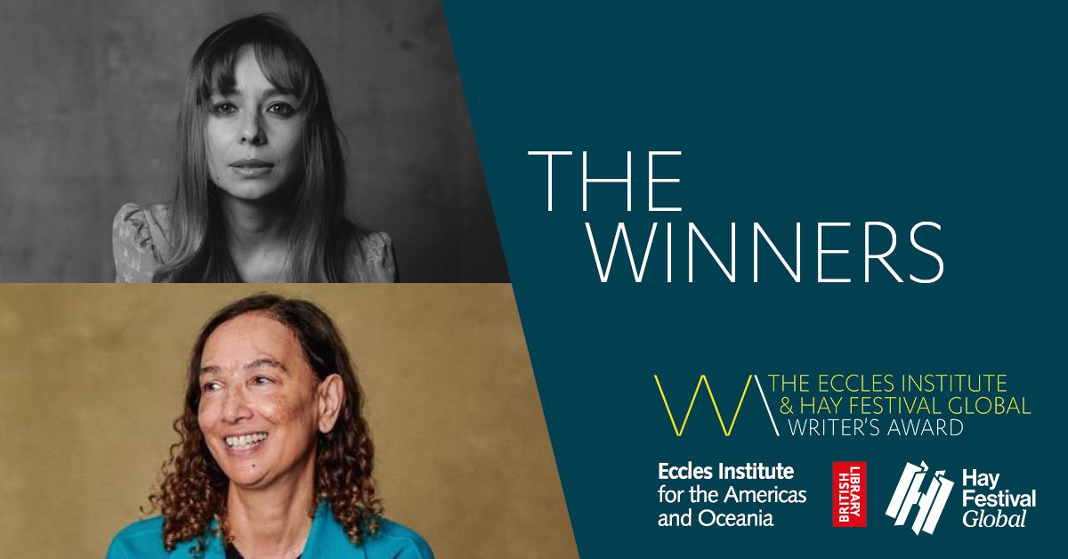 The Winners of the Eccles Institute and Hay Festival Global Writer's Award.