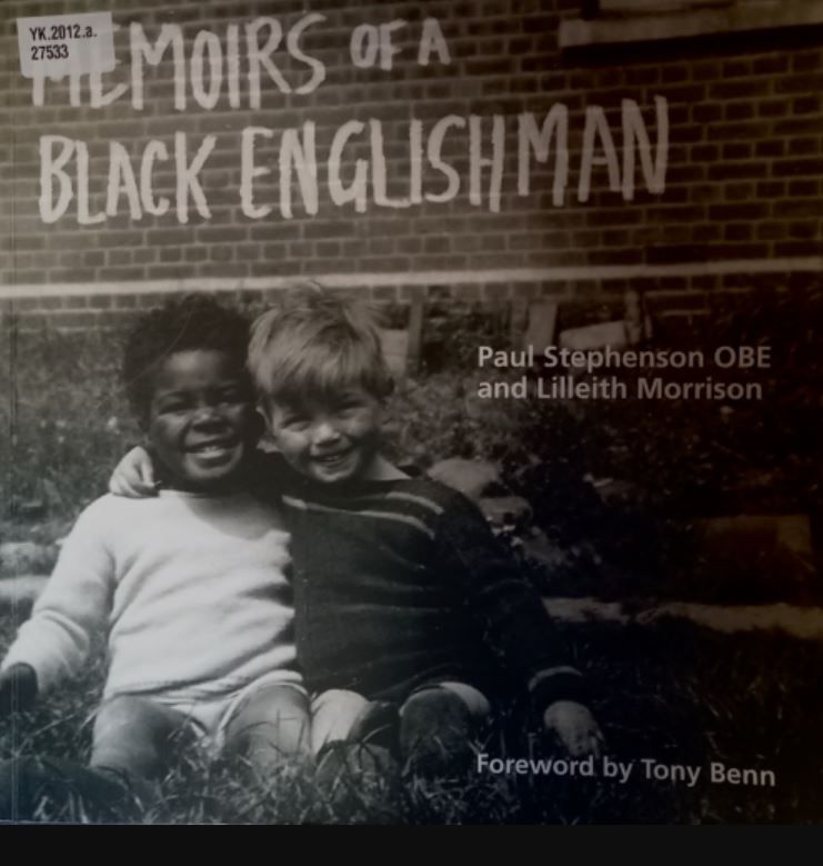 Front cover of 'Memoirs of a Black Englishman'.