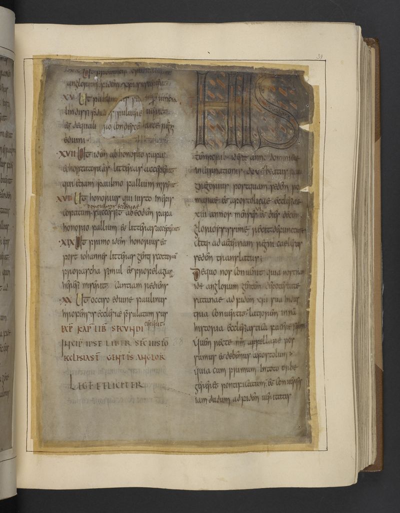 Opening from Bede’s Ecclesiastical History.