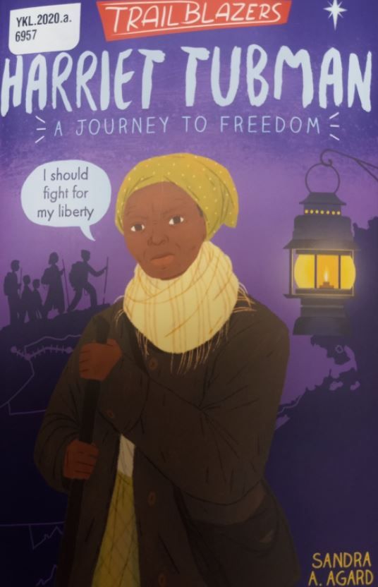 Front cover of 'Harriet Tubman: a journey to freedom'.