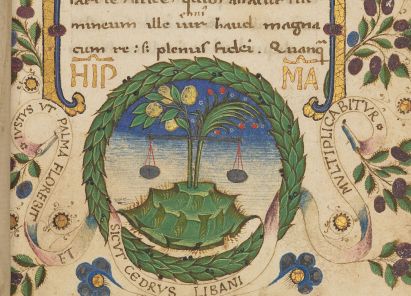 Cicero, De senectute, written by Ippolita Maria Sforza.