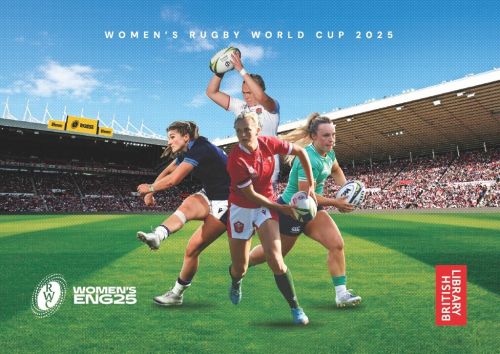 Women playing rugby