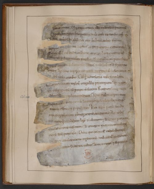 Page from Gildas's The Ruin of Britain