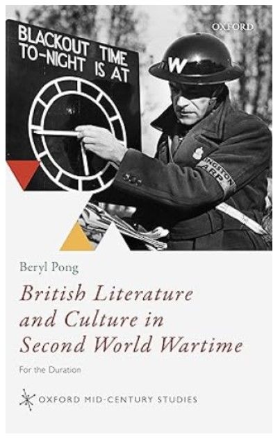 book cover. ARP warden standing next to a blackboard