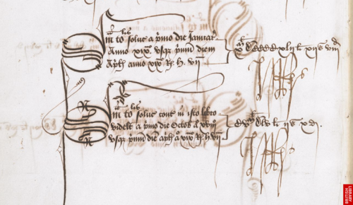 The signature of King Henry VII, 1499–1505