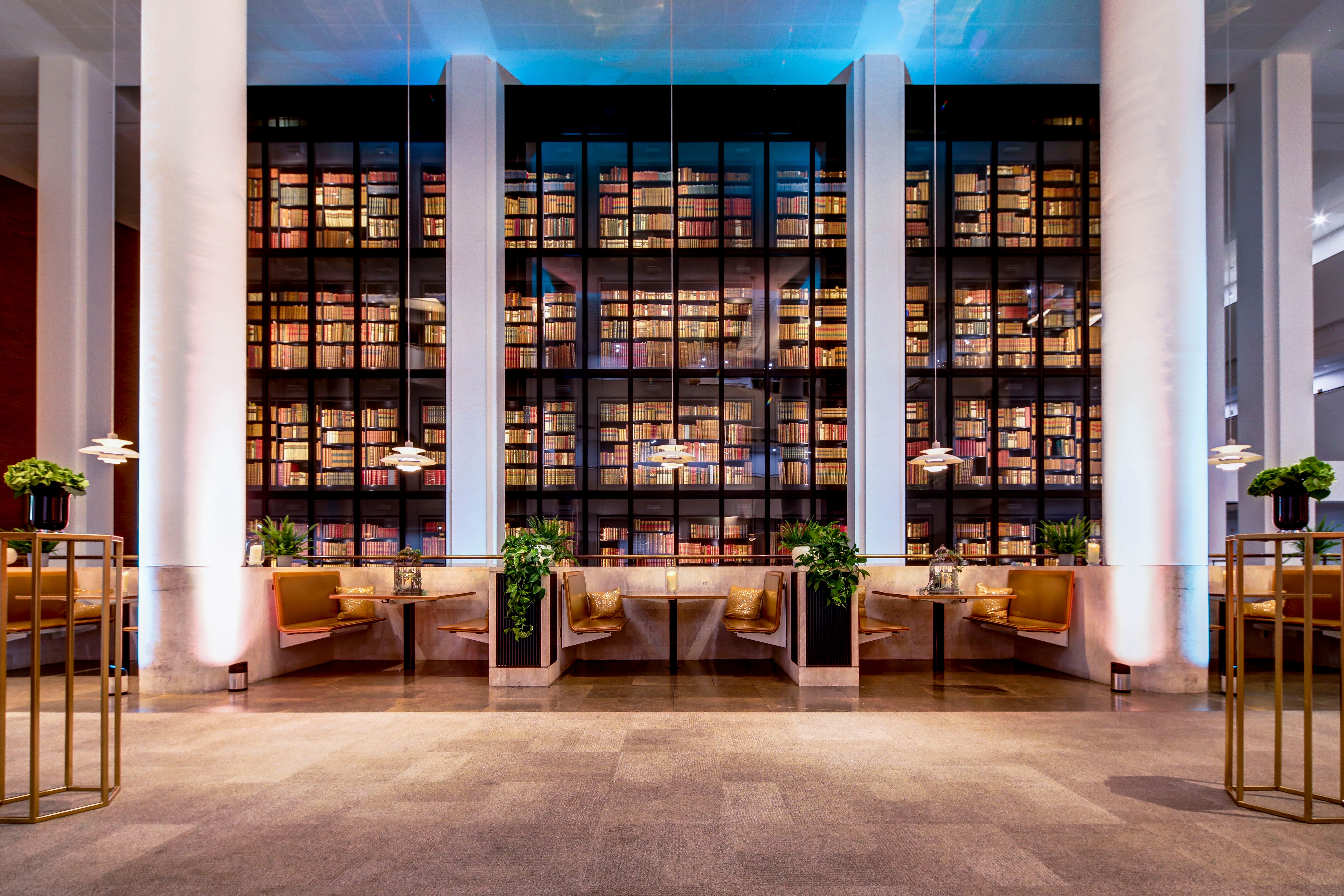 View of the King's Library.