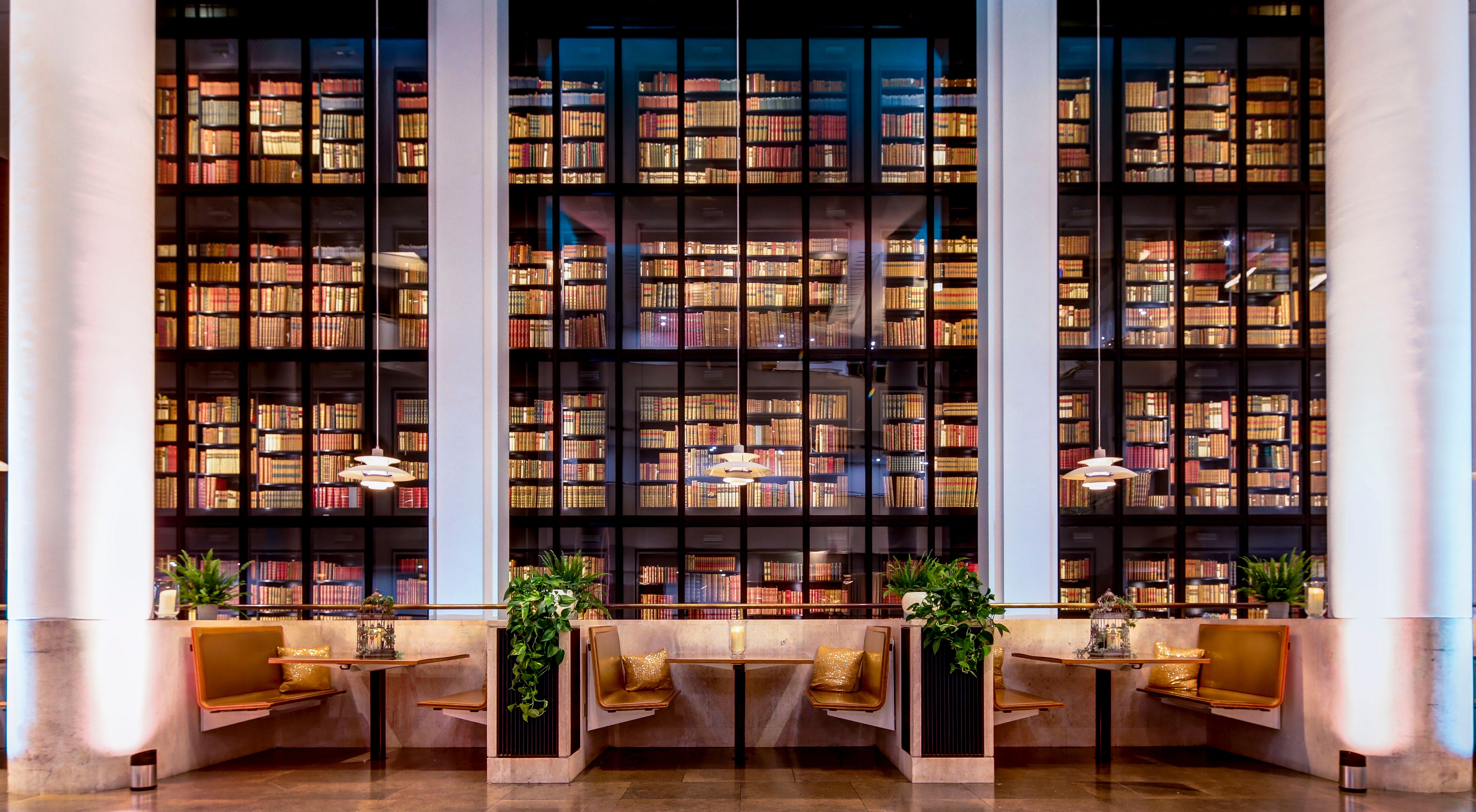 View of the King's Library.