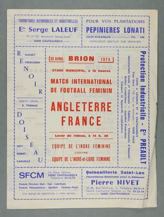 A French football programme