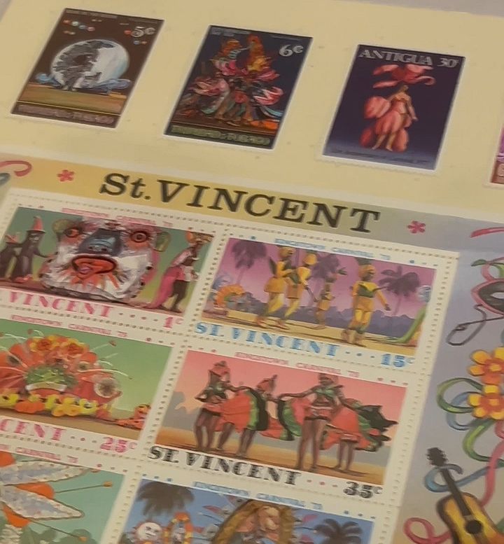 Stamps from St Vincent.