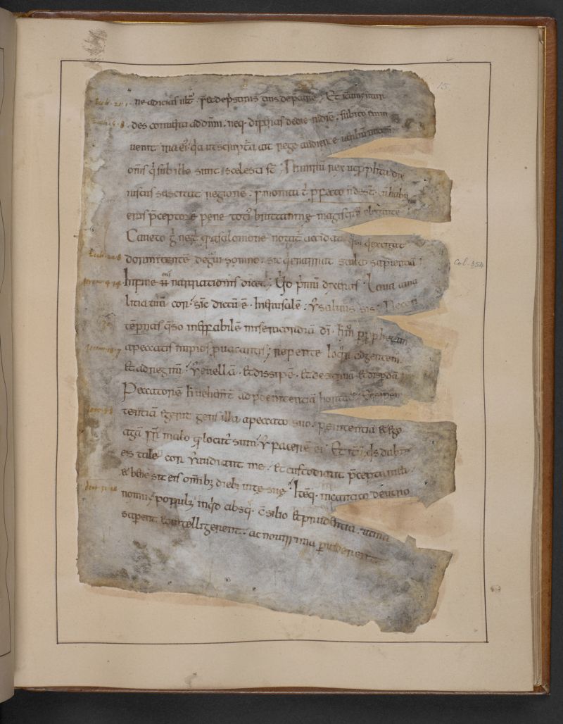 Page from Gildas's The Ruin of Britain