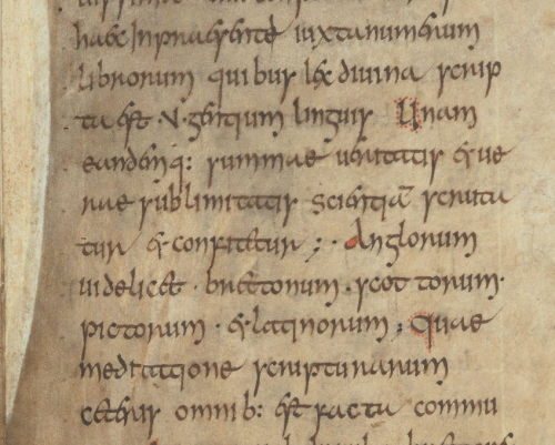 Extract, handwritten manuscript