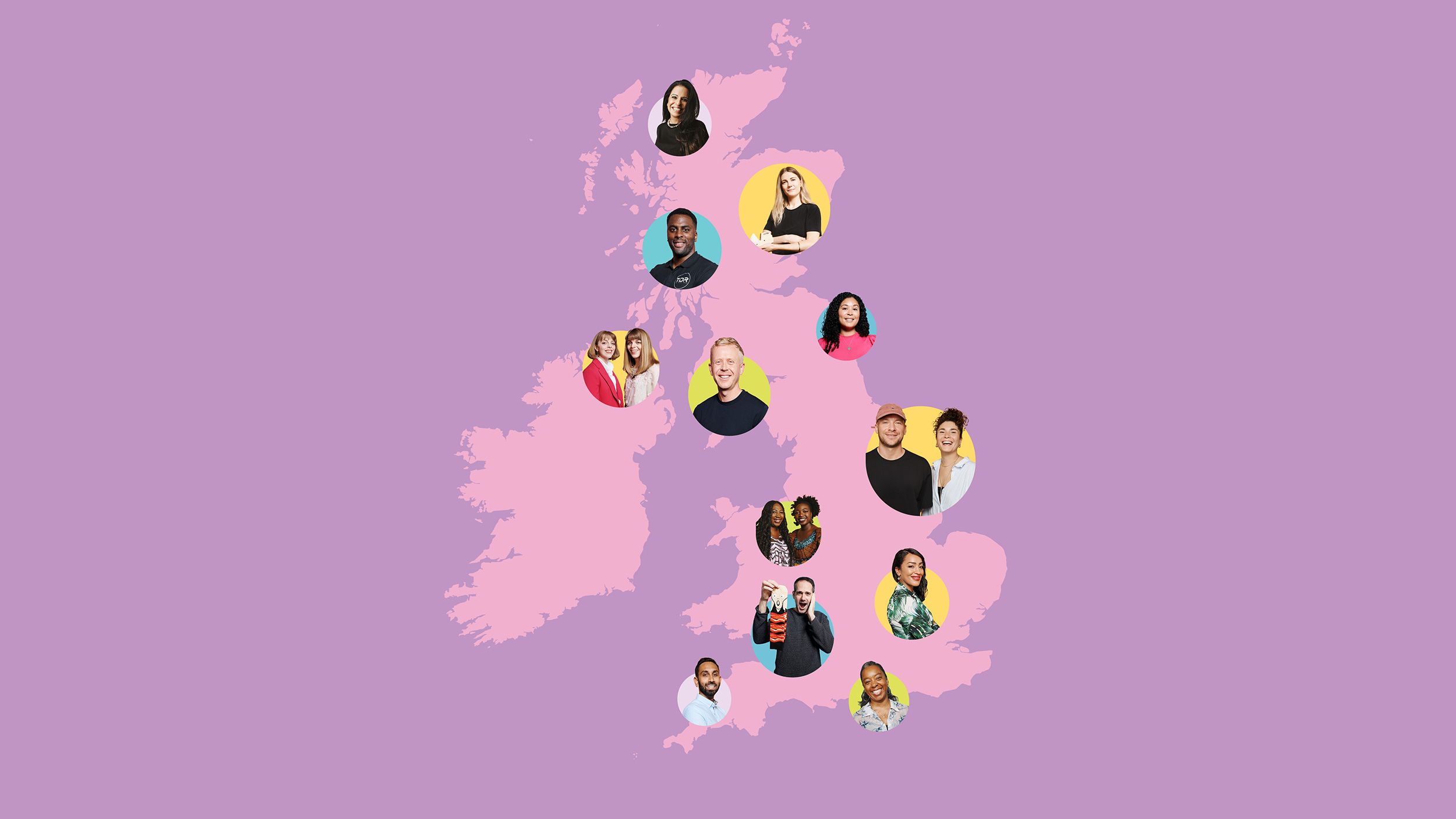 BIPC network map with entrepreneurs.