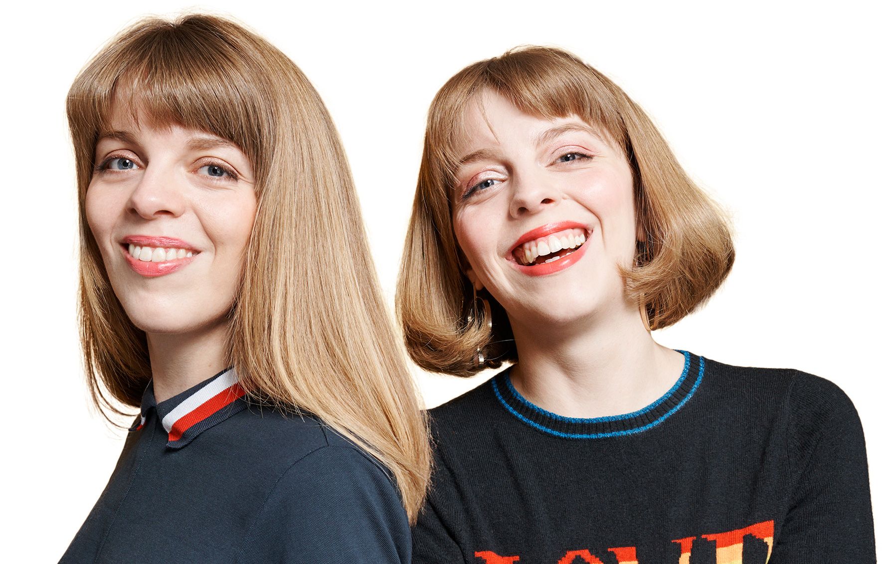 Twin sisters.