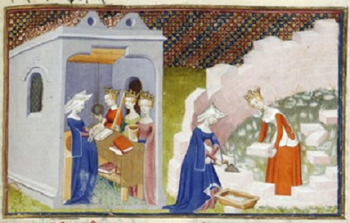 medieval women brickies